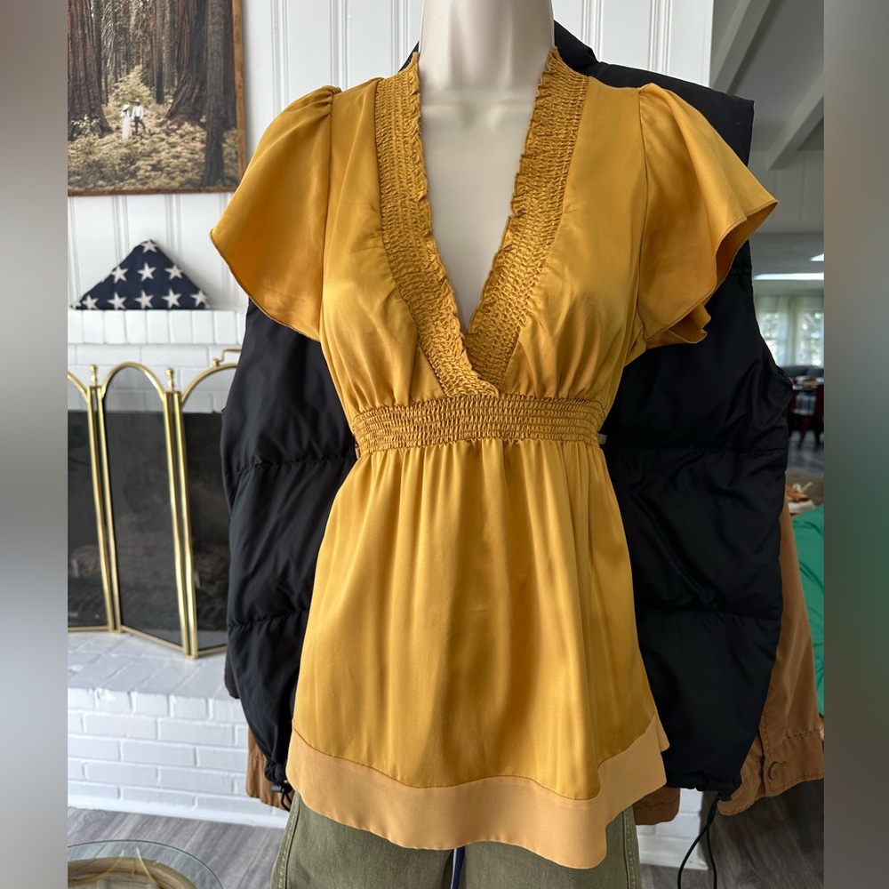 Golden Aline Women's Top